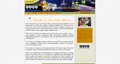 Desktop Screenshot of lineshare.com